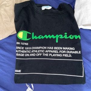 Champion Heritage Name T-shirt. Size Large.
